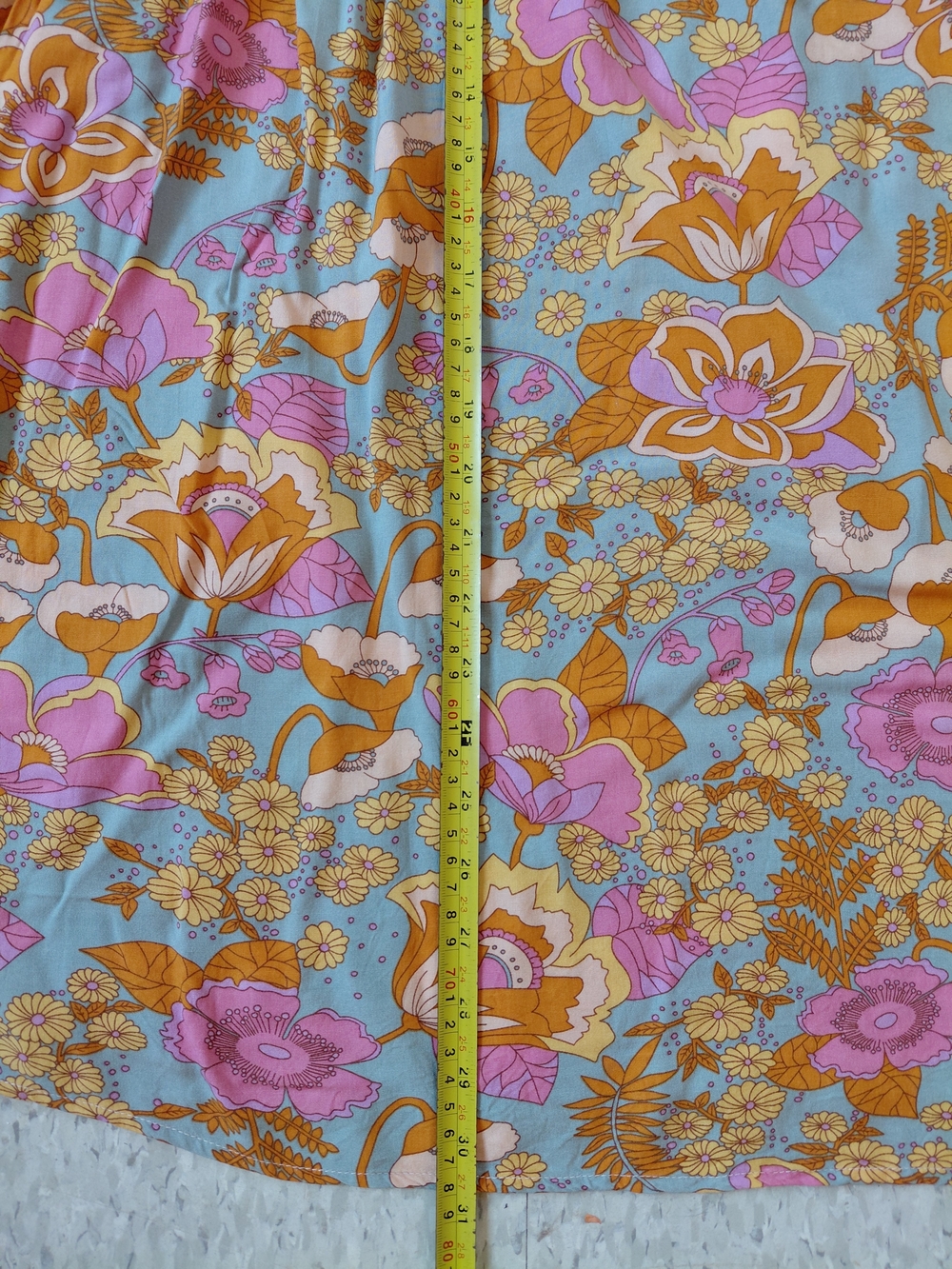 Jodif Boho Mixed Floral Print Cottagecore Babydoll Blouse Top Plus sz 2X Ruffle - Picture 14 of 14
